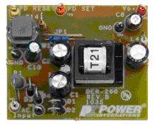 使用LinkZero-AX設(shè)計(jì)的1.5W非隔離反激式電源(DER-260)