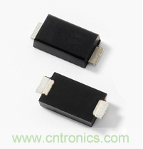 新品TVS二極管，封裝高度不足1.1毫米