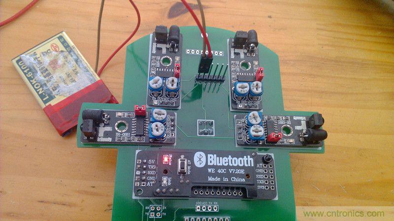 牛人力作！PCB版藍(lán)牙智能小車DIY