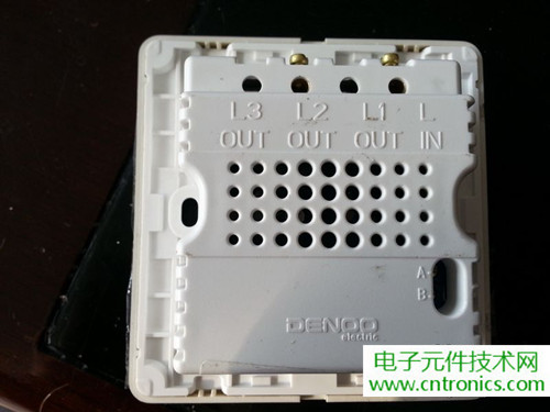 一款觸控開關(guān)拆解，做工不錯