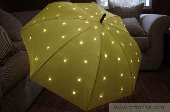 創(chuàng)意DIY！送女朋友的絕妙禮物，LED星光傘！