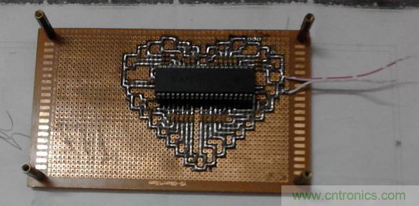 三八節(jié)將至！DIY心形LED流水燈！你們懂的~