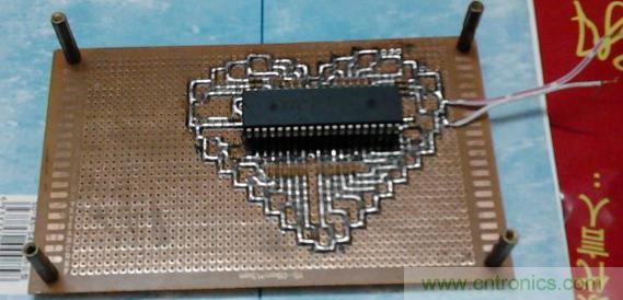 三八節(jié)將至！DIY心形LED流水燈！你們懂的~