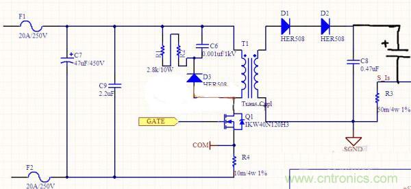高人指點(diǎn)：反激初級電流波形異常如何解決？