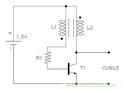 圖1：基本的焦耳小偷電路。