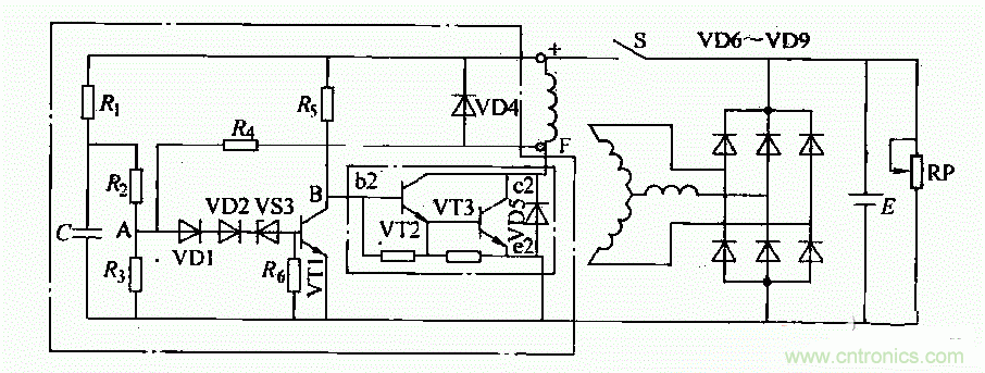 節(jié)器內部電路