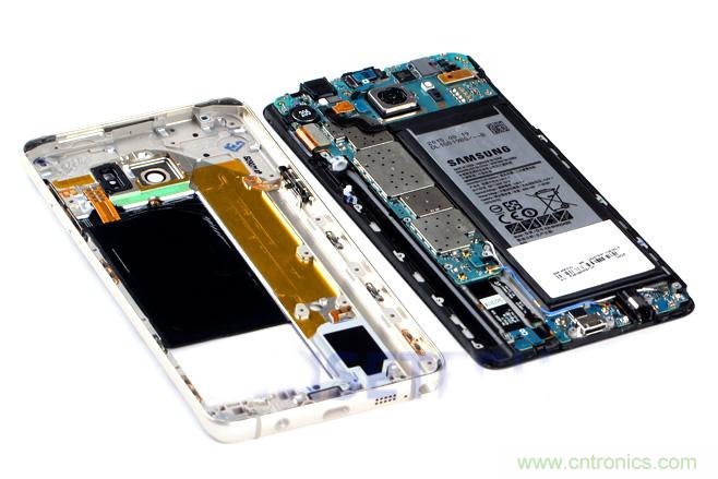 Galaxy Note5拆解，與S系列差距日漸模糊