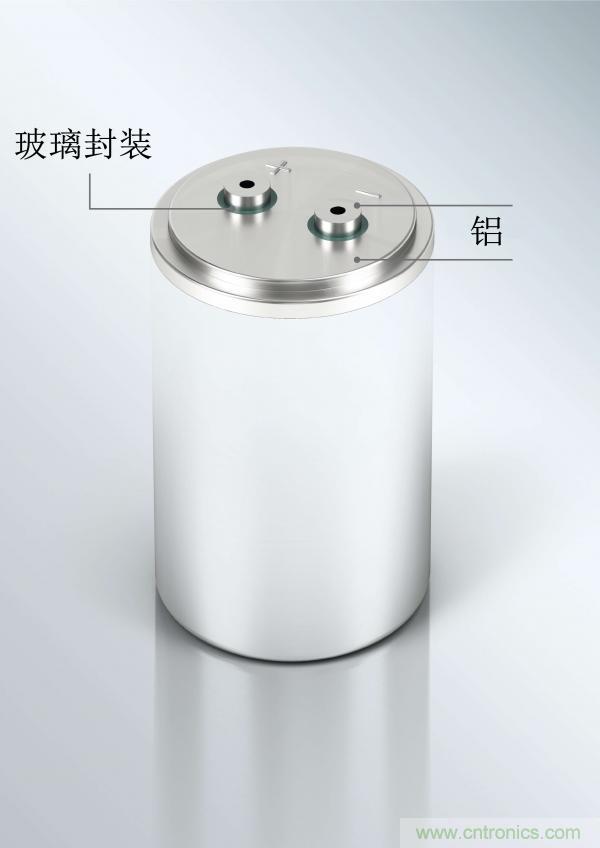 世界首創(chuàng)玻璃鋁密封端子，可大幅提升電容性能