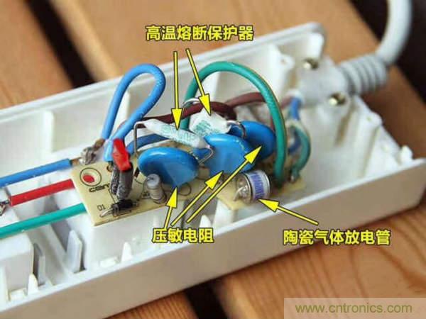 電源插座如何防雷？巧用壓敏電阻&陶瓷氣體放電管