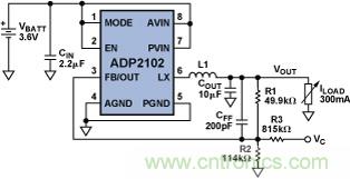 DC-DC開關穩(wěn)壓器&mdash;&mdash; 在DSP系統(tǒng)中延長電池壽命