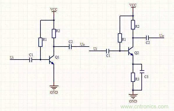 什么是共集、共基、共射放大器？如何分辨3類放大器