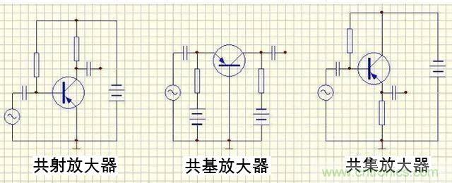 什么是共集、共基、共射放大器？如何分辨3類放大器