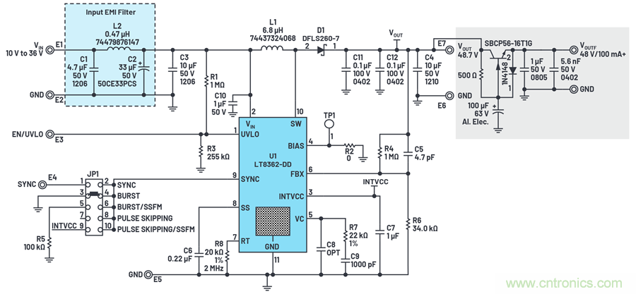 讓我們做一個超低噪聲、48 V、幻像麥克風(fēng)電源怎么樣？