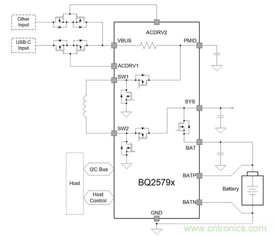 Buck-Boost集成電路提供更快的充電速度，更長的電池壽命