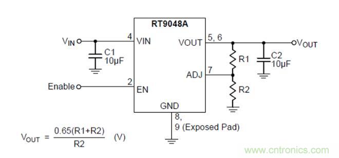 一款具有特別設計的 1.5A 線性穩(wěn)壓器