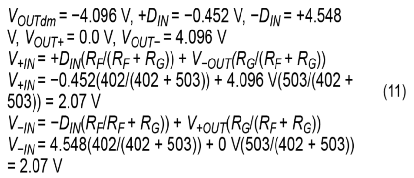 真雙極性輸入、全差分輸出ADC驅(qū)動器設(shè)計