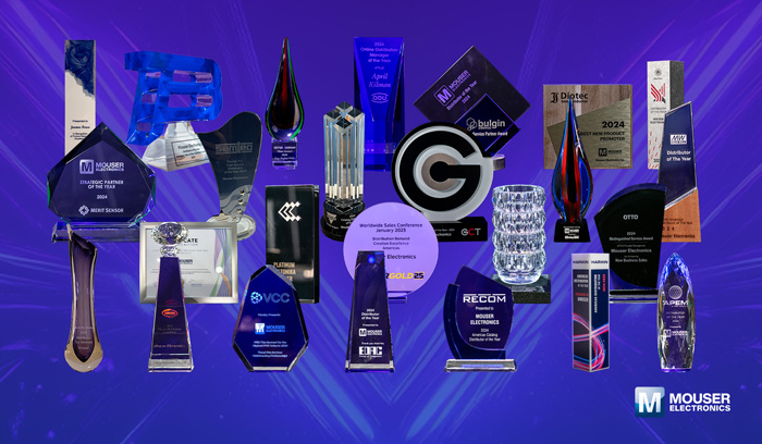 再創(chuàng)佳績(jī)！貿(mào)澤電子2024年狂攬全球制造商25+項(xiàng)頂尖代理大獎(jiǎng)
